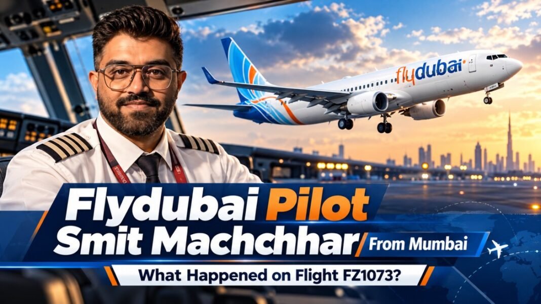 Flydubai Pilot Smit Machchhar From Mumbai: What Happened on Flight FZ1073?